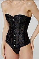РОЗПРОДАЖ СКЛАДУ Прозора Сексуальність: Еротична Білизна Корсет L Чорний ( 170 005 )