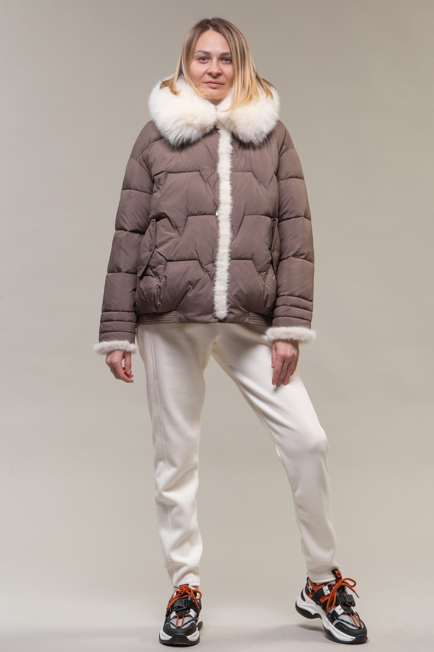 Жіночий пуховик Chanevia Bronze, фото 1