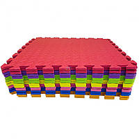 М'які підлоги "Веселка" Килимок  пазл 50х50х1см