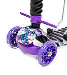 Самокат 5in1 "Сонечко" Орхідея з бортиком, фото 3