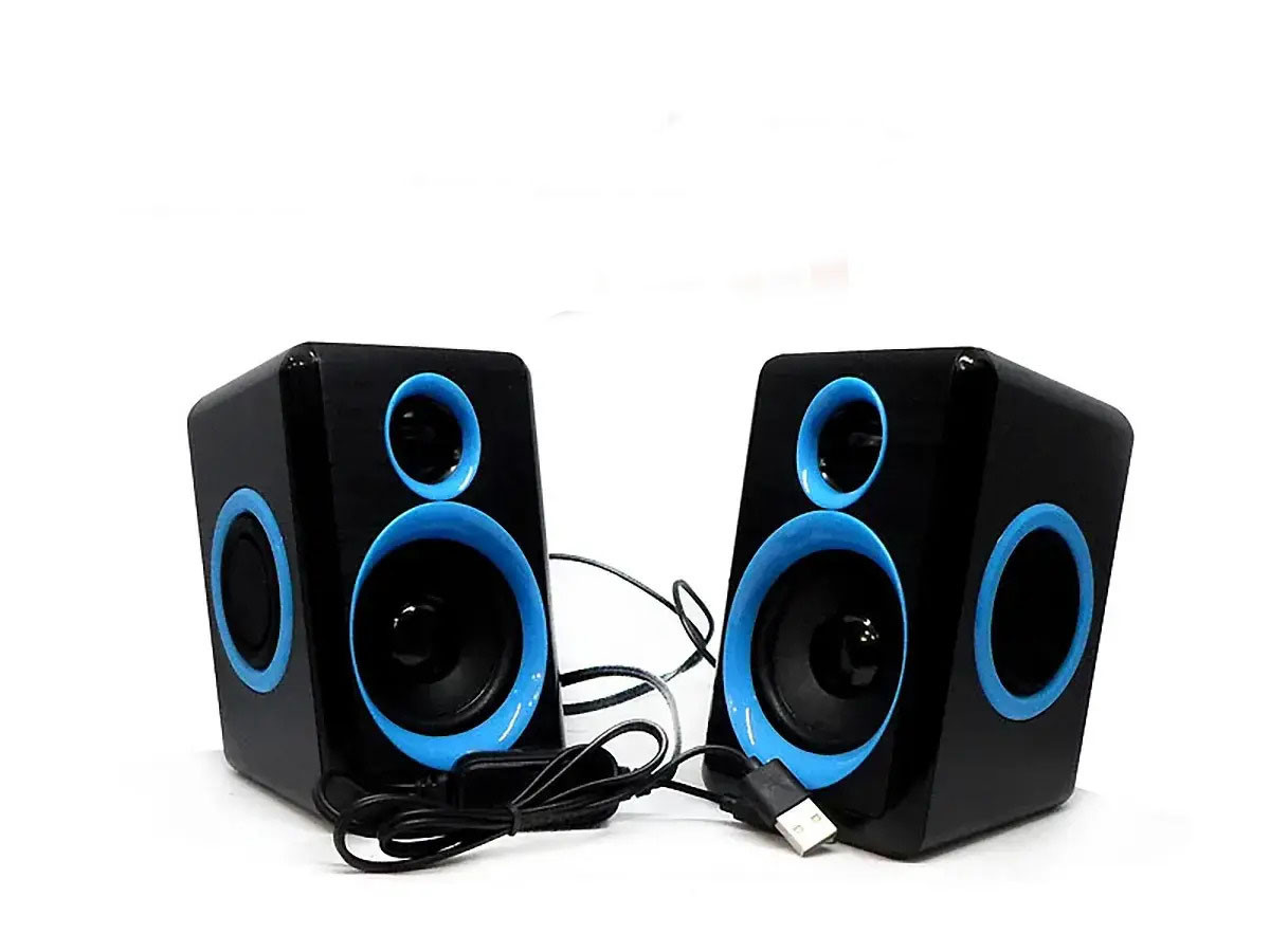 Музичні акустичні дротові колонки для комп'ютера 2.0 FT-165, фото 1