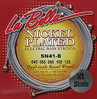 Струни для 5-струнної бас-гітари La Bella SN41B Nickel Plated.045 .125