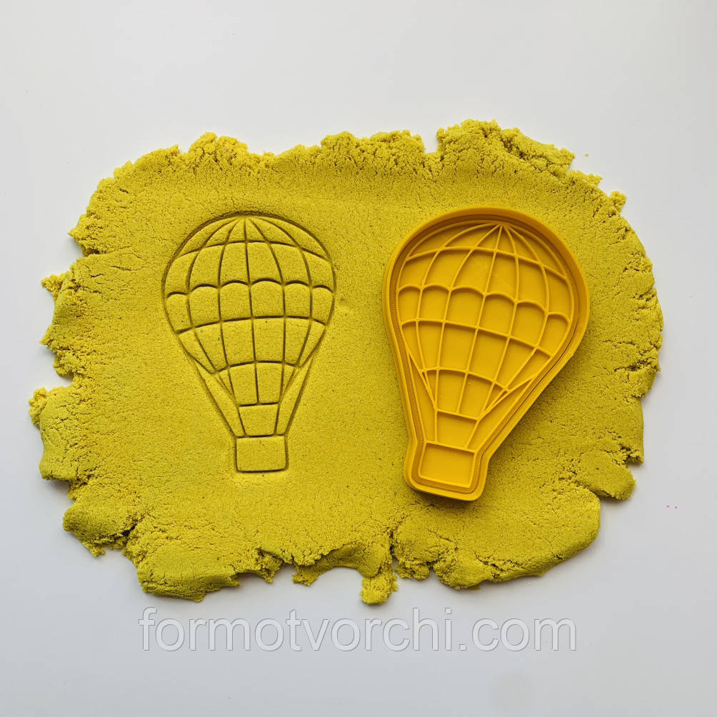 3D формочки-вирубки для пряників "Повітряна куля 1"