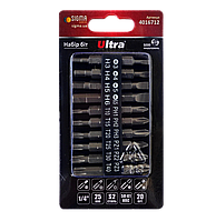 Біти набір 20од, сталь,  S2, "Ultra" (4016712)