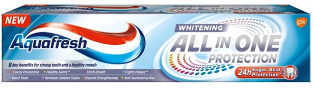 Зубна паста Aquafresh "All in One" Відбілююча (100мл.)