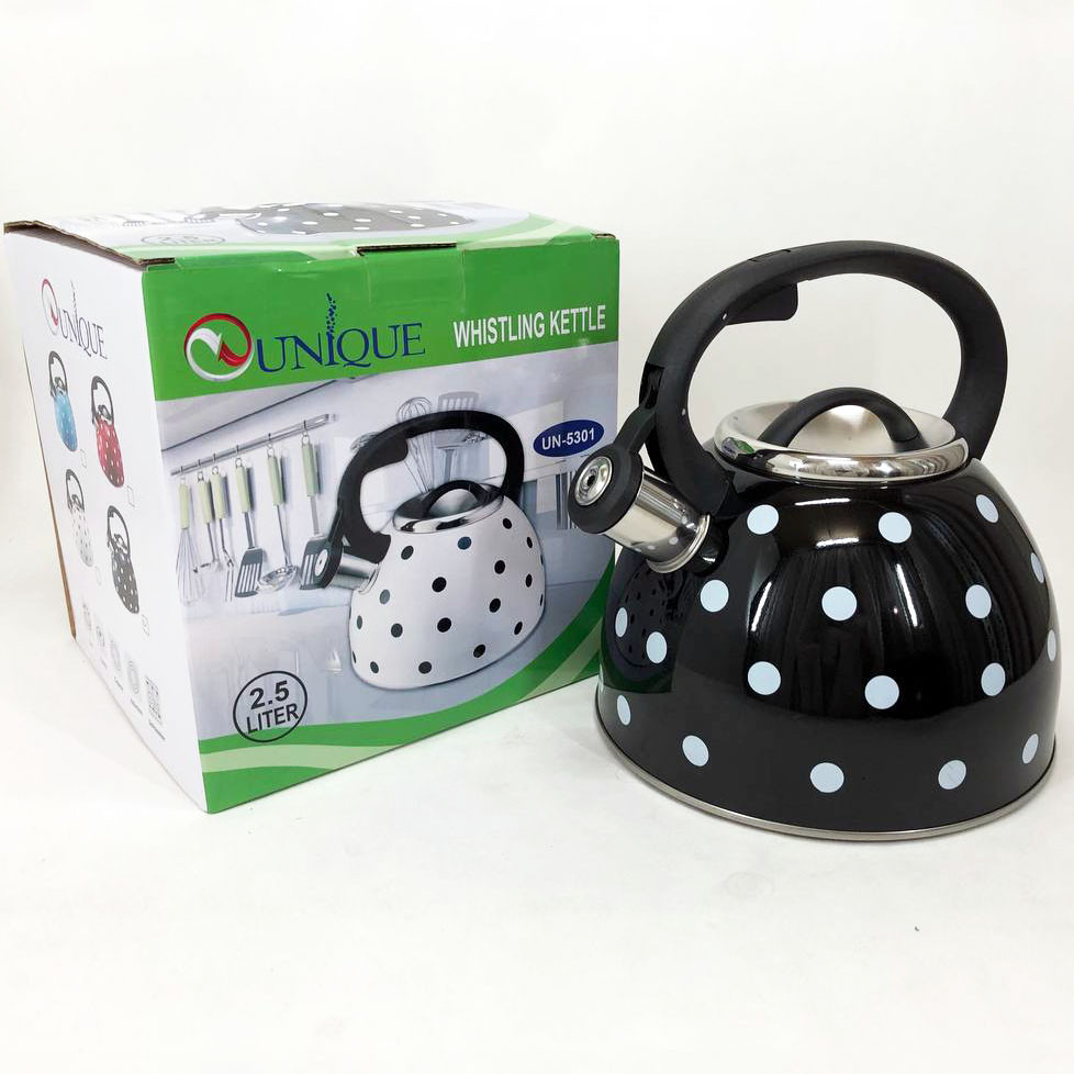 Чайник для газ плит Unique UN-5301 2,5л | Чайник на плиту Чайник для плити VB-155 2 літри