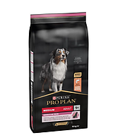 Сухий корм для собак із чутливою шкірою з лососем Purina Pro Plan Medium Adult Sensitive Skin Salmon14 кг