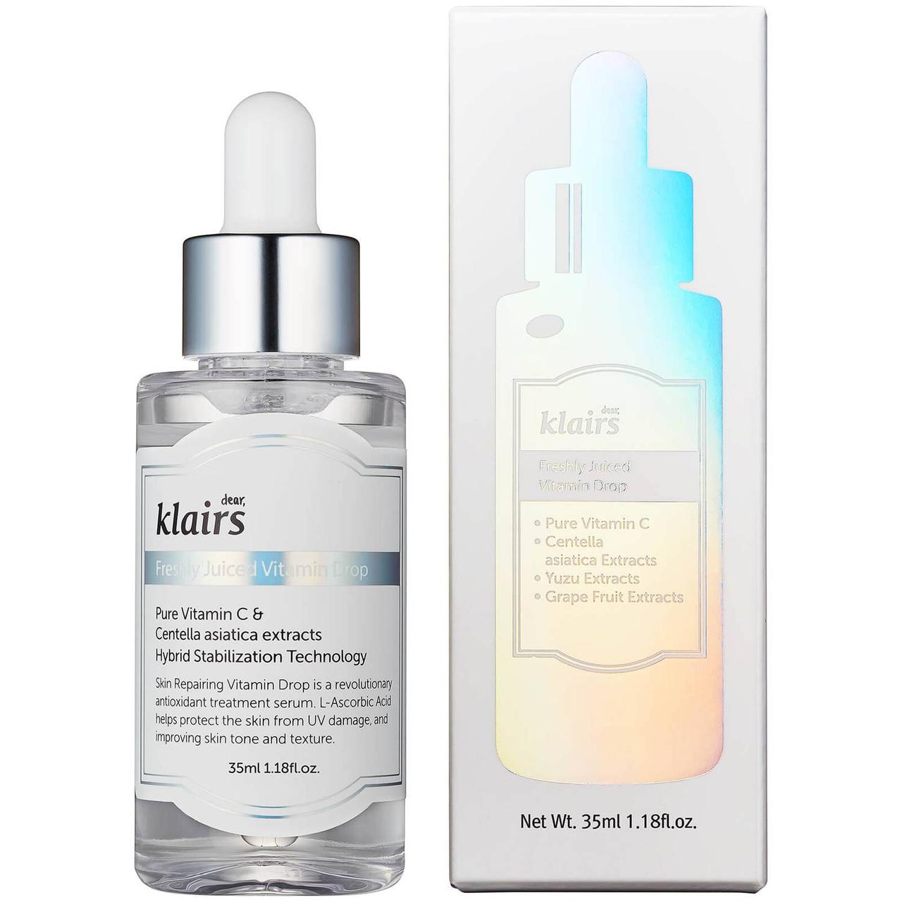 Вітамінна сироватка DEAR, KLAIRS Freshly Juiced Vitamin Drop 35 мл