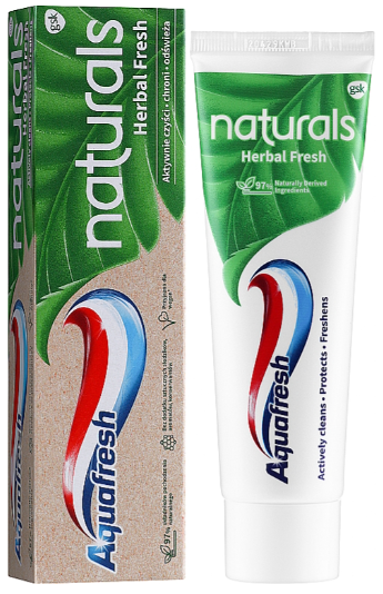 Зубна паста Aquafresh "Naturals Herbal Fresh" (75мл.)