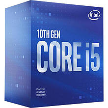 Процесор Intel Core i5 10600KF 4.1 GHz (12 MB, Comet Lake, 125 W, S1200) Box (BX8070110600KF)