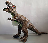 Тираннозавр Динозавр большой резиновый мягкий 57 см.