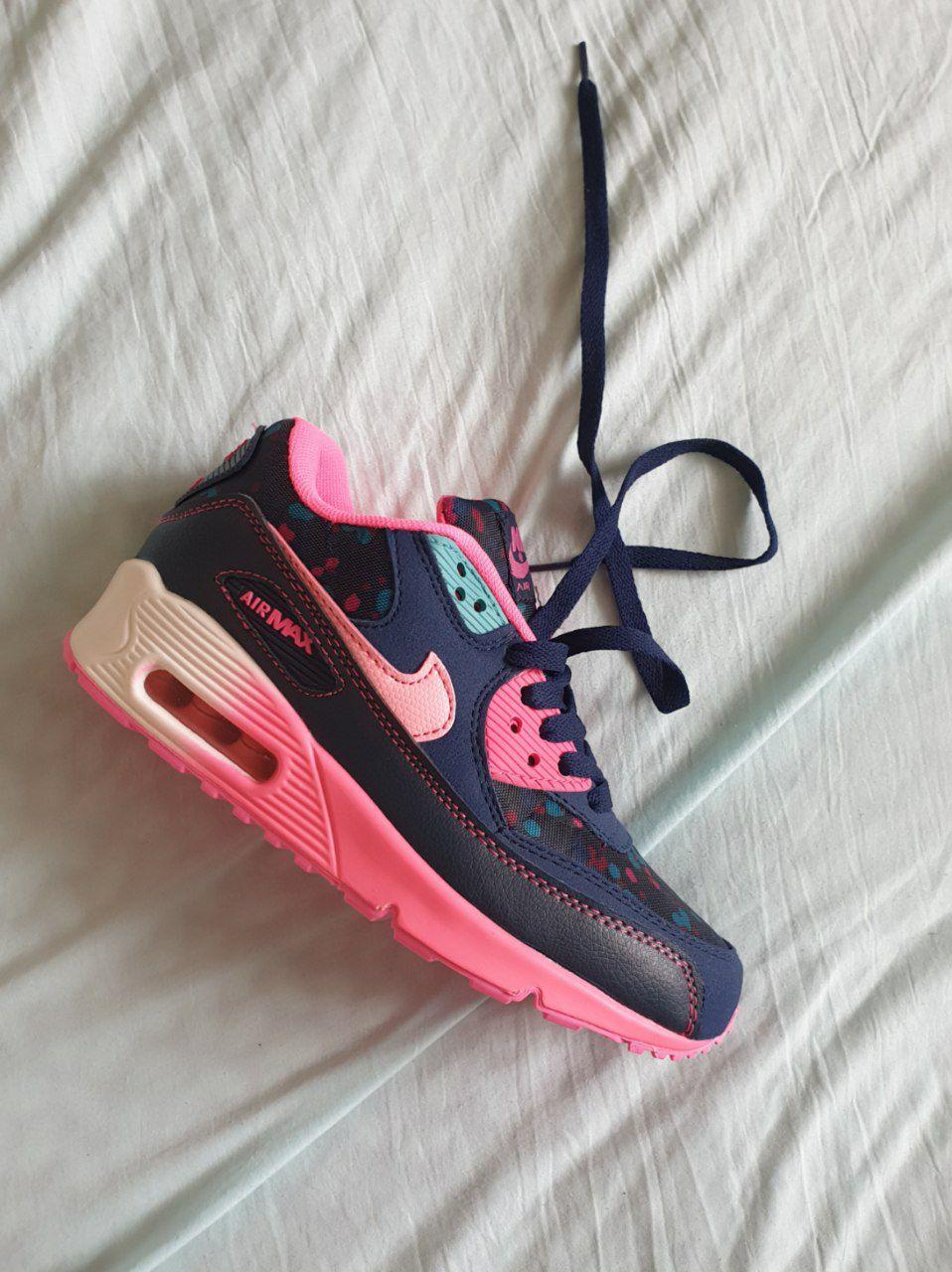 Nike Air Max 90 Blue Pink ID 1942472187