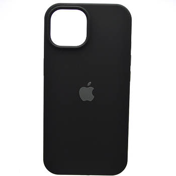 Чохол накладка Silicon Case Full Cover для iPhone 15 Black