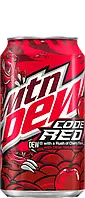 Mtn Mountain Dew Red Code with a Rush of Cherry 355ml