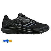 Черные мужские беговые кроссовки Saucony Cohesion 16 ( 20781-35 all black)