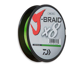 Шнур Daiwa J-Braid X8 0,06 mm 150m chartreuse