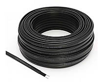 Саморегульований кабель для обігріву труб, водостоків, теплиць 8 мм вогнестійкий