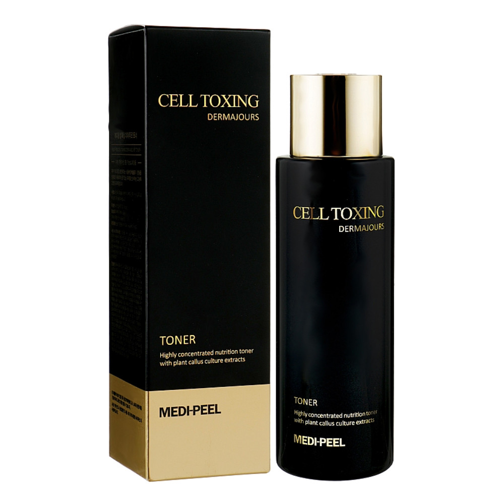 Антивіковий тонер для обличчя зі стовбуровими клітинами Medi-Peel Cell Toxing Dermajours Toner 250 мл, фото 1