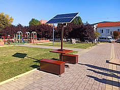 Сонячна альтанка для заряджання ґаджетів Solar Place