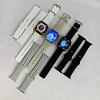 Умные смарт часы Smart Watch HW9 Pro Max 49 mm смарт- часы с амулед дисплэем. В комплекте 3 ремешка