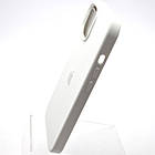 Чохол накладка Silicon Case Full Cover для iPhone 15 White, фото 5