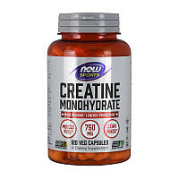 Креатин моногидрат в капсулах Now Foods Creatine 750 mg 120 caps