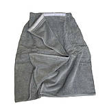 Подарунковий набір для лазні та сауни Premium класу хуст світло - сірий ( Husst ), фото 6