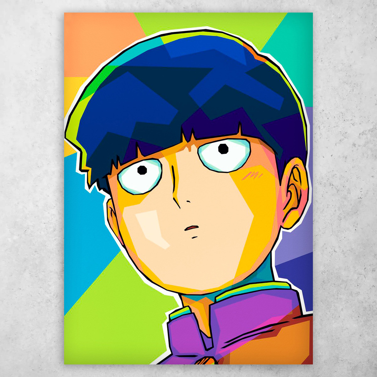 Аніме плакат постер "Моб-Вар'ят 100 / Mob Psycho 100" №7, фото 1