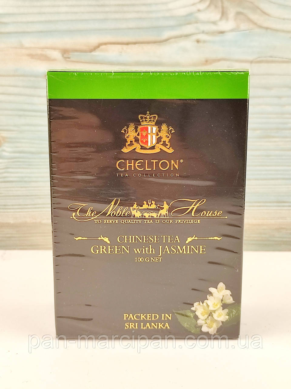 Чай зелений із жасмином Chelton 100 г (Шри Ланка), фото 1