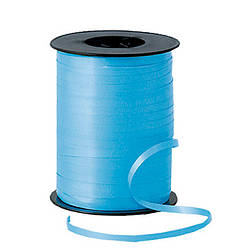 Стрічка для повітряних кульок, довжина - 350 м, ширина - 5 мм, колір - блакитний