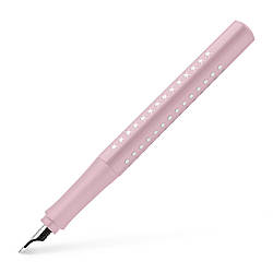 Ручка перова Faber-Castell Sparkle Rose, колір корпусу рожевий, перо М (0,7 мм), 140875