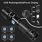 Ручний ліхтар Bailong BL X72 P50 акумуляторний, фото 3