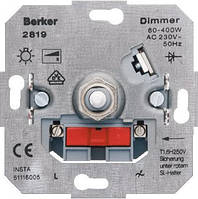 Поворотный диммер для ЛН и ВВГЛ 60-400 Вт. Berker 281901