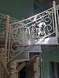 Металевий каркас для сходів і перила, фото 4