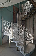 Металевий каркас для сходів і перила