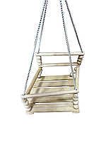 Гойдалка дитяча №4 K-0161 "БУК" дерев'яна підвісна гойдалка