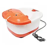 Компактна гідромасажна ванна для ніг, масажер для ступень з ефектом джакузі Footbath Massager SQ-368, фото 7