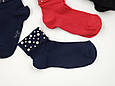 Жіночі середні шкарпетки Pier Lone відворот з перлинами, демісезонні якісні однотонні, розмір  35-40, 6 пар/уп. мікс кольорів, фото 2