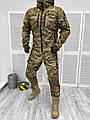 Осенний костюм Softshell с наколенниками Мультикам 5.11 для военных, тактическая форма мультикам демисезонная