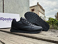 Мужские кроссовки Reebok Classic Black черные