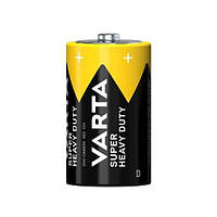 Батарейка солевая D VARTA R20 желтый