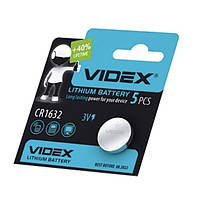 Батарейка литиевая VIDEX CR1632