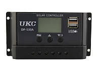 Контроллер заряда от солнечной батареи UKC DP-530A 8466 black