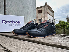 Чоловічі кросівки Reebok Classic Blue Brown сині з коричневим, фото 3