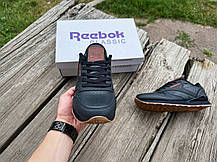 Чоловічі кросівки Reebok Classic Blue Brown сині з коричневим, фото 5