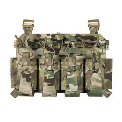 M-Tac передня панель для плитоноски Cuirass QRS XL на 4 магазина Multicam мультикам