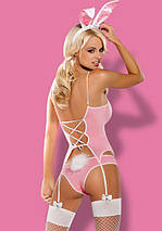 Костюм зайчика рожевий Bunny suit L / XL, Рожевий, фото 3