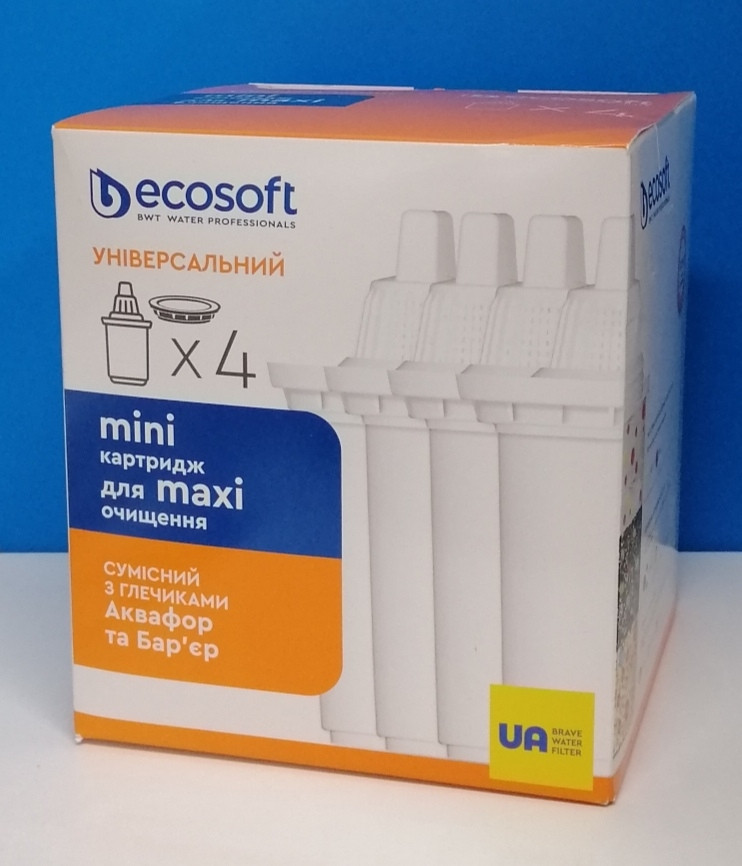 Комплект універсальних картр. Ecosoft (Наша вода) 4 шт