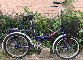 Складаний 20 Комета Салют Україна (2023) міський велосипед всевіковий Smart