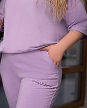 Неймовірний жіночий костюм, тканина "Трикотаж" 62, 64 розмір 62, фото 4